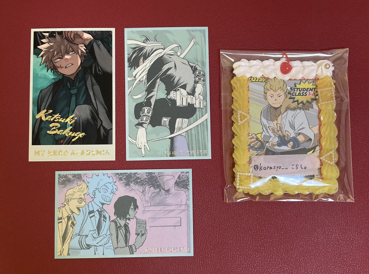 korasyo__'s tweet photo. 【交換】僕のヒーローアカデミア
ヒロアカ 原画展 メモリアルコレクション メモコレ

譲)1、2枚目の画像の方(1枚目のみALT条件記載)

求)3枚目の画像(最上段>>>クリスマス>>麗日の優先順位)

初回プロカ必読、12月7日のみ午前中現地手渡し可能。
FF内外問わずお声かけの方お待ちしております。 https://t.co/nmdWIJhK4j