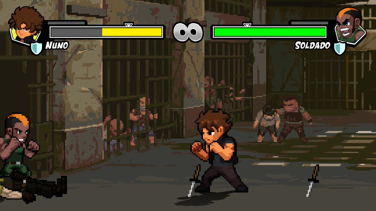 TheDeviot's tweet image. Spent some time with the Switch port of Pocket Bravery tonight! Thanks to TheFinerThings for the raid, as well as @1upjohn and @its_stitched for dropping in!