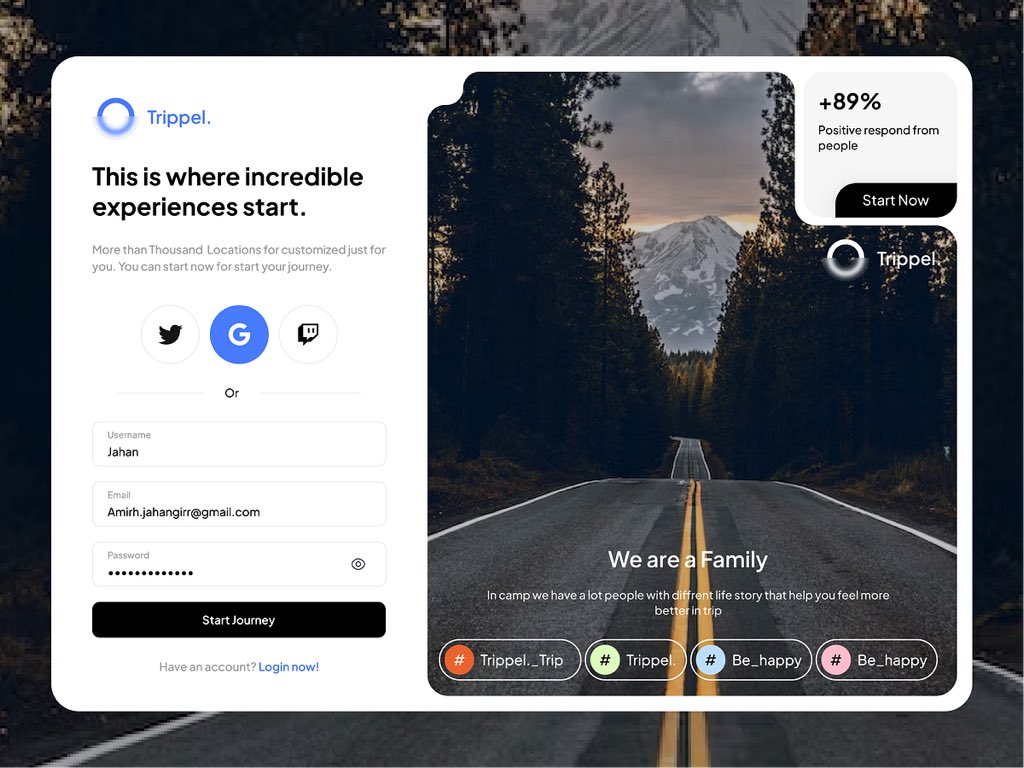 iamweirdwarwick's tweet image. Day 6 of showing up

Here&apos;s today&apos;s concept⚡️

I’ve been wondering how this design was done and how will you as a designer recreate this? And how possible do you think it is to code this out as a developer?

Your response means a lot.

#DesignToCode #Frontend #UIUX #ShowYourWork