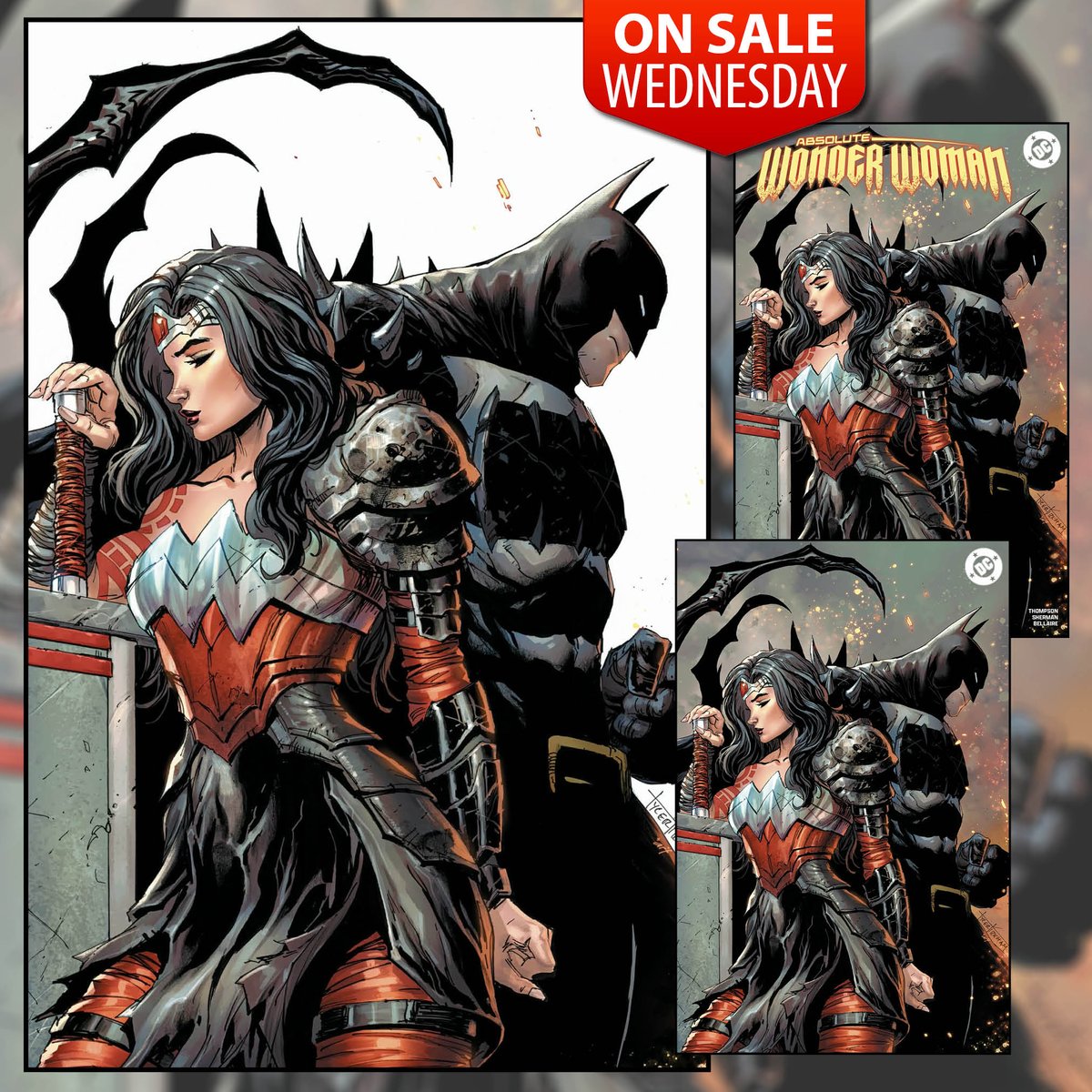 ComicKingdom_Cr's tweet photo. β° On Sale 3pmPST/6pmEST Wednesday at https://t.co/9IcPinI4bP!
@TylerKirkhamArt Absolute Wonder Woman #15 CK Shared Exclusive!
#comickingdomcreative #comickingdomrules #absolutewonderwoman #absolutebatman #wonderwoman #batman #tylerkirkham #musthavecover #exclusivecomic https://t.co/5CoNfqNG1L