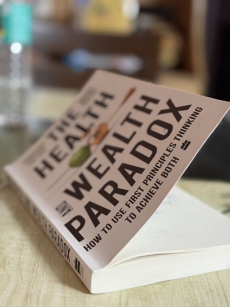 ACoffeeAddict's tweet image. #bookFortythree

"The Health and Wealth Paradox" by @ankushd14 &amp;amp; @mihir_patki

Rating 3.5*             

#52Weeks52Books #Year2025