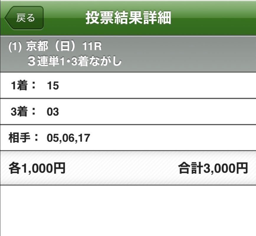 keibachan922's tweet image. #マイルCS

ジャンタルマンタル1着、
ウォーターリヒト3着固定で完璧予想👌✨✨ ✨