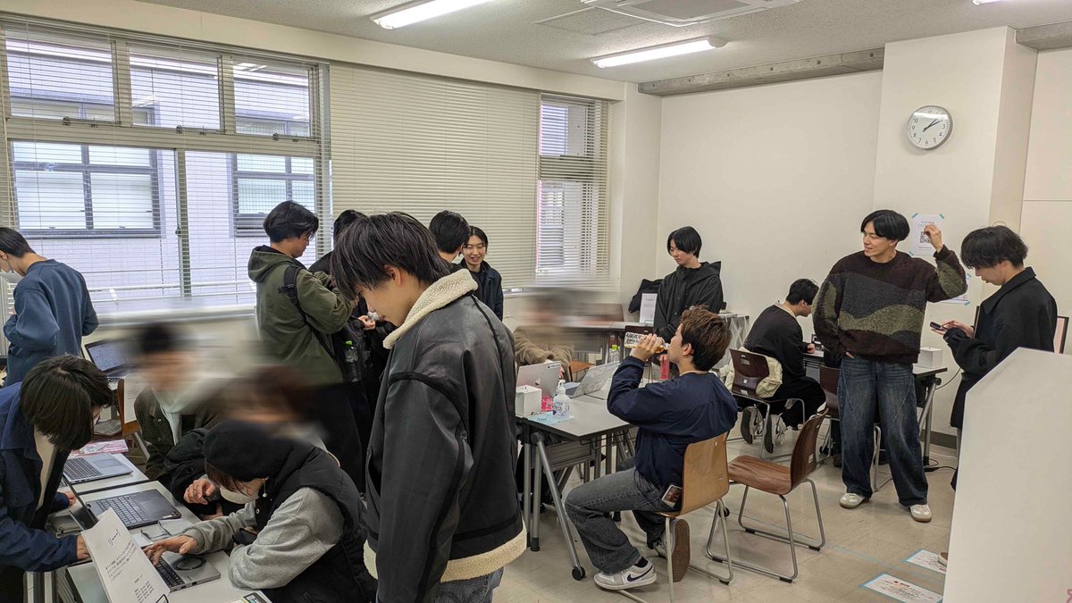 PeachTech_0927's tweet image. 2日目もたくさんの方々に来ていただいています！
まだまだ展示中ですので、お越しでない方はぜひお立ち寄りください✨️

#欅祭 #PeachTech