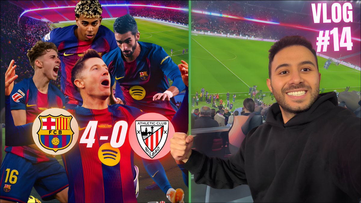 Modar_Barca's tweet image. فلوق الرباعية والعودة إلى الكامب نو على اليوتوب:
youtu.be/64j7OrVVk9M