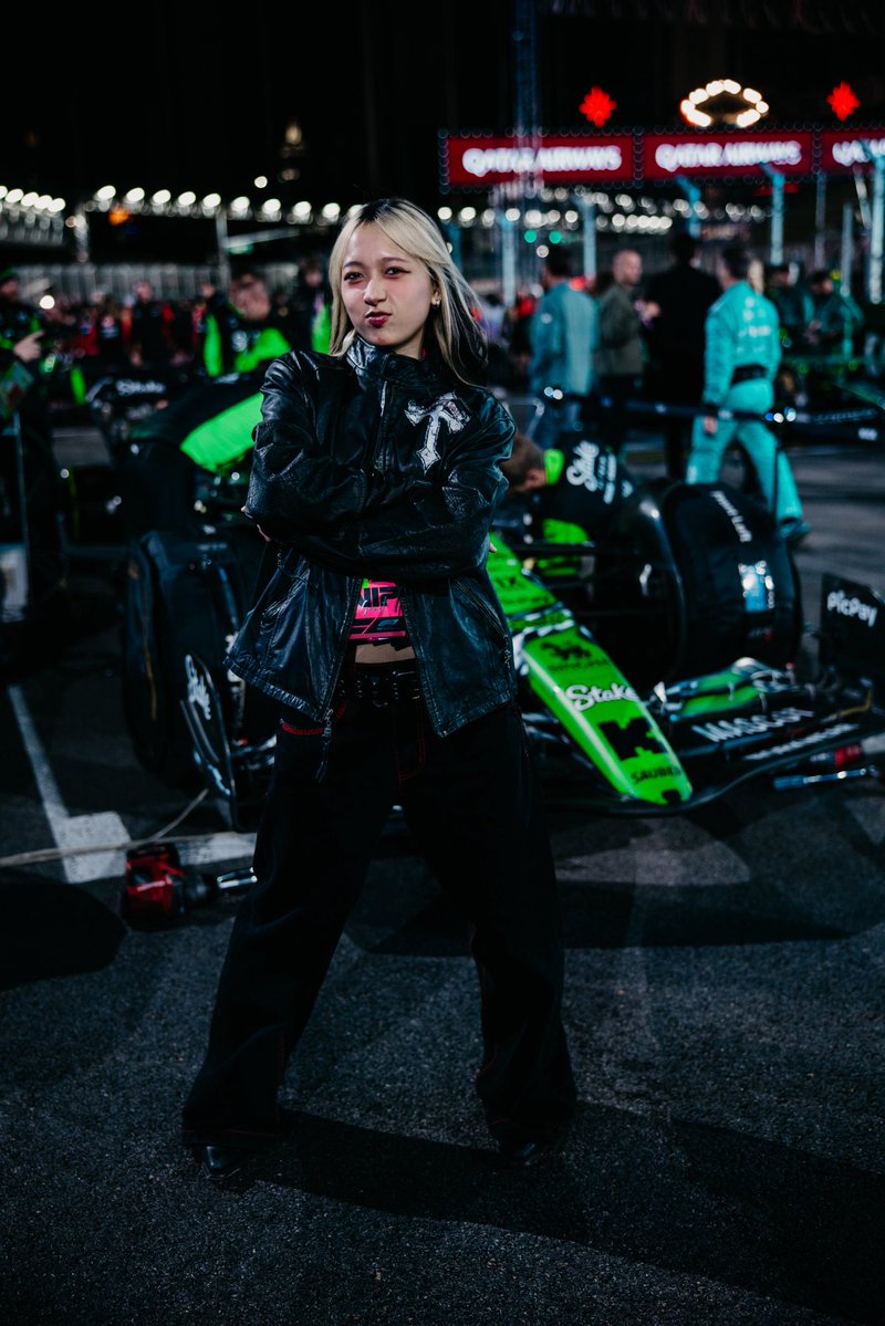 stakef1team_ks's tweet image. The ultimate F1 experience ✨ Pleasure to host @hannahhbbahng in Vegas 🇺🇸