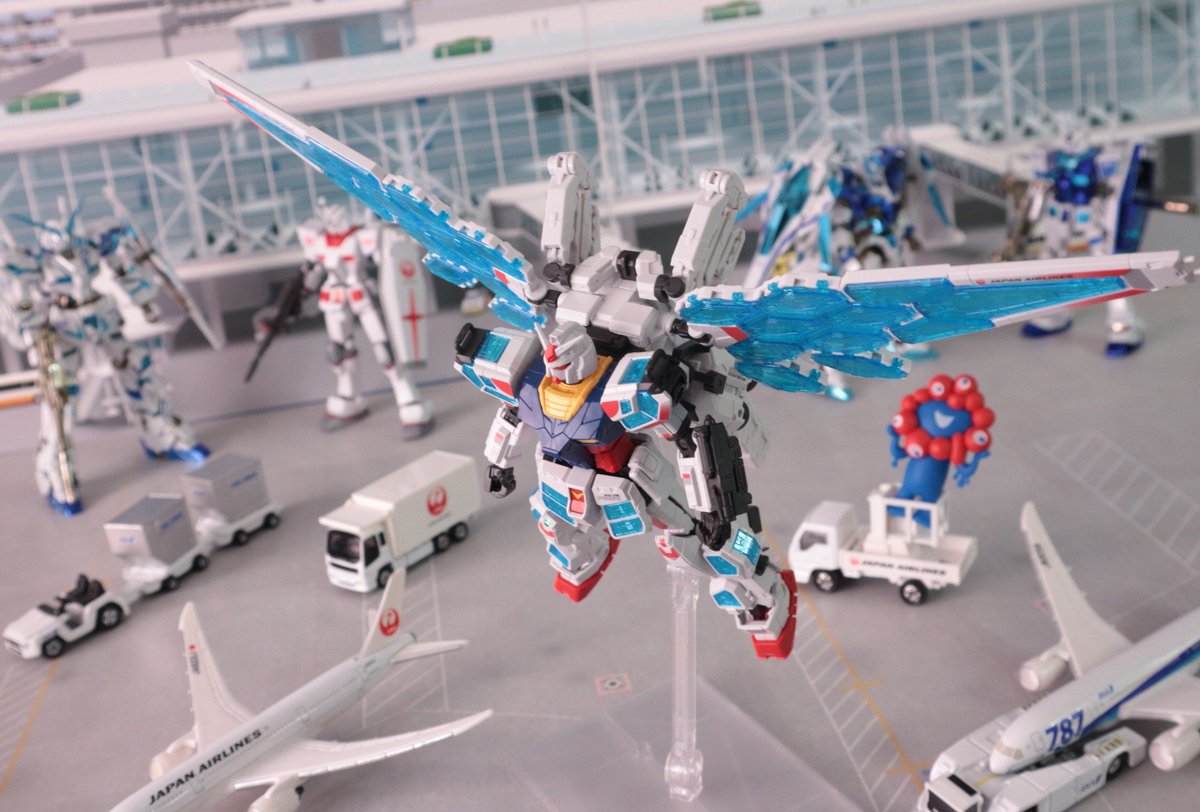 EXPO2025 1/144 RX-78F00/E ガンダム (EX-001 グラスフェザー装備)[JAL