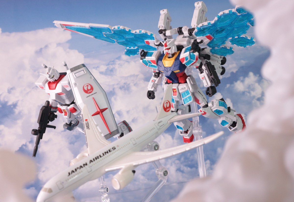 EXPO2025 1/144 RX-78F00/E ガンダム (EX-001 グラスフェザー装備)[JAL