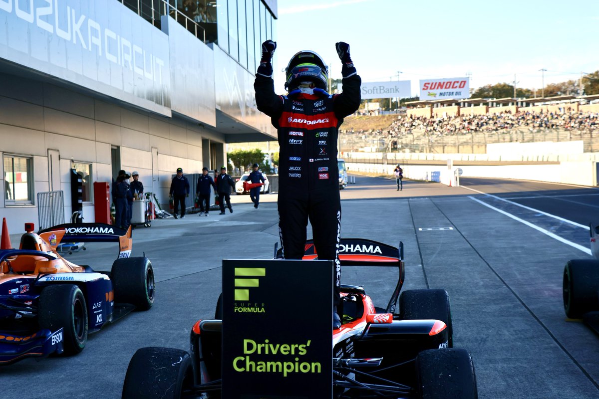 suzuka_event's tweet image. 勝ちたかった。
獲りたかった。

勝った。
そして
獲った。

想いは叫びに。

おめでとう！岩佐 歩夢選手！！
 #SFormula #JAFGP