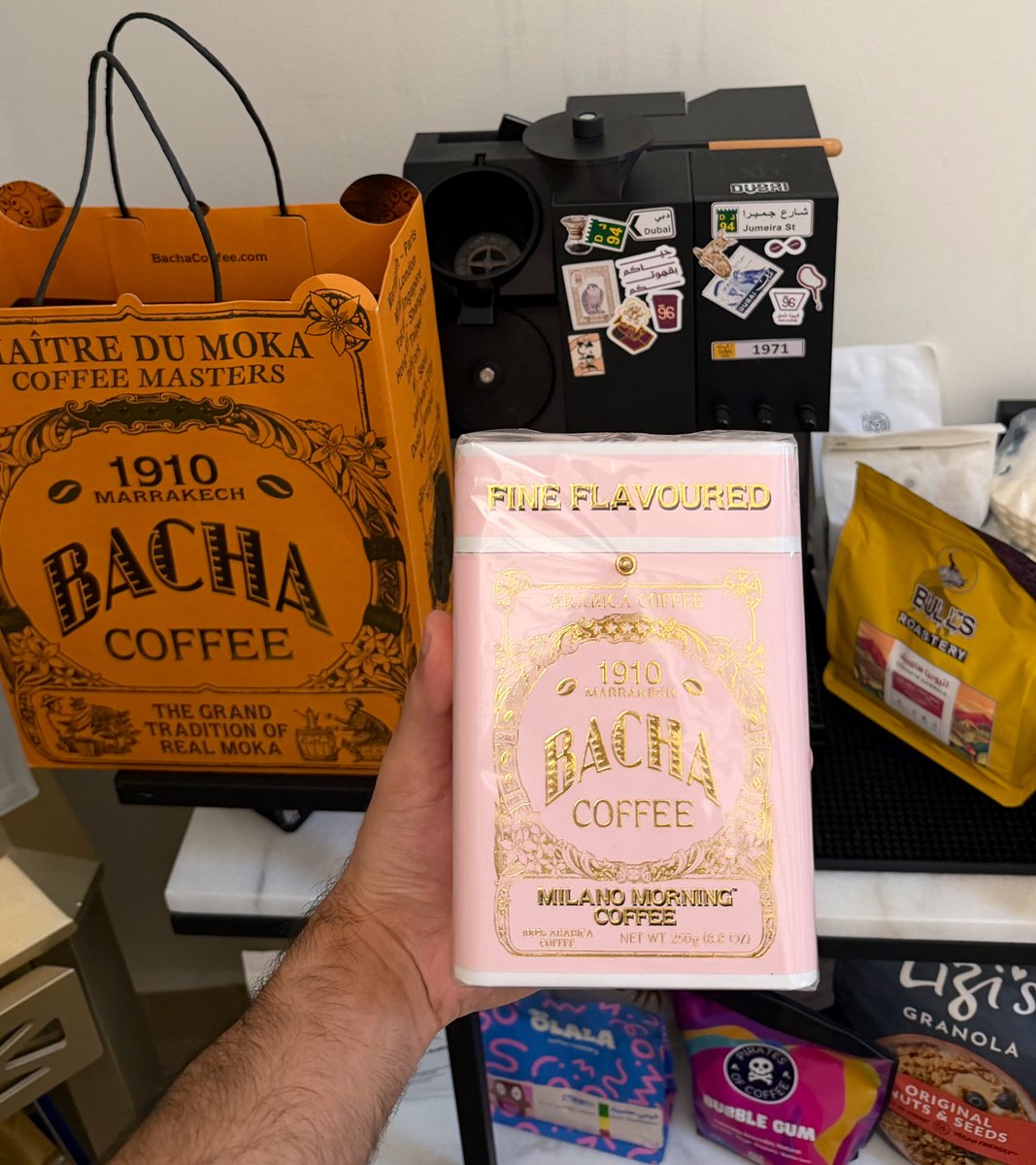 _Rashed1_'s tweet image. Morning coffee From Bacha  🍫