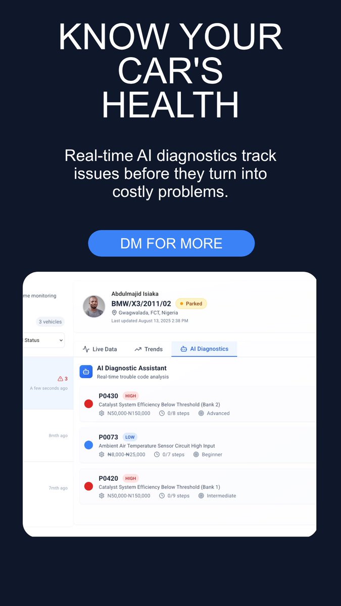 BeardedSum's tweet photo. Instead of waiting for your car to break down, Toomti connected car tells you exactly what needs attention and when, saving thousands in unexpected repairs. https://t.co/4ZCPnIDpdi