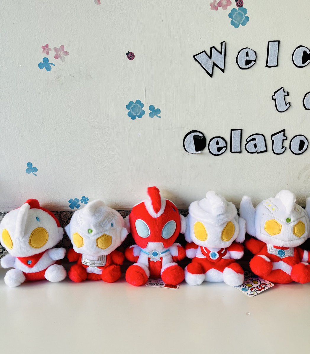 ウルトラ5兄弟がご来店🤩

地球は私たちが守る！

「パワー、はっ！💪」