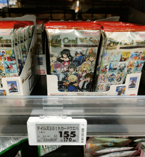 テイルズ オブ』シリーズ 30th Anniversary カードウエハース 取扱い店
