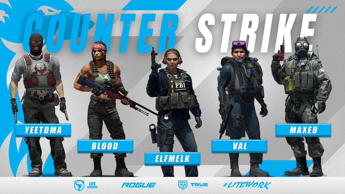 [#LITECS2]

A few changes to our CS Roster!

👤 | <a href="/yeetdma/">yeet</a>
👤 | <a href="/bloodcs2/">blood</a>
👤 | @elfmelk
👤 | @vaaaaalzem
👤 | @maxedcs2

👤 | <a href="/gump_au/">Maclane</a> (Subbing For CCT)
👤 | <a href="/WinnieeeeeCS2/">Winnieeeee</a> (Subbing For CCT)

#LITEESC // <a href="/CounterStrike/">CS2</a> //