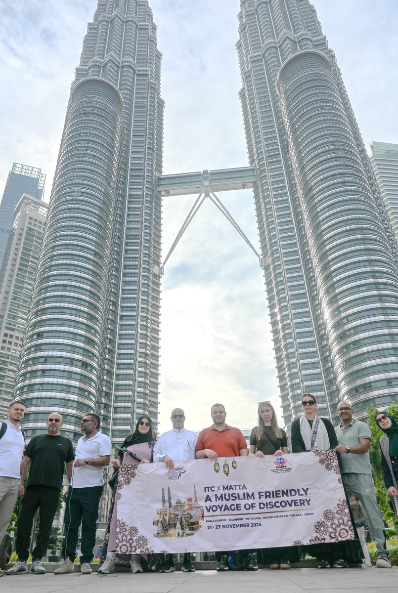 MATTAMalaysia's tweet image. Day 2 of the ITC x MATTA Muslim-Friendly Voyage of Discovery took delegates across KL &amp;amp; Selangor. The day ended with a welcoming dinner attended by Organising Chairman Haji Azri Abd Razak, VP R&amp;amp;T Dato’ Mohd Hizzat Mohd Shah, and ITC representatives.  
#MATTA #ITC #VM2026