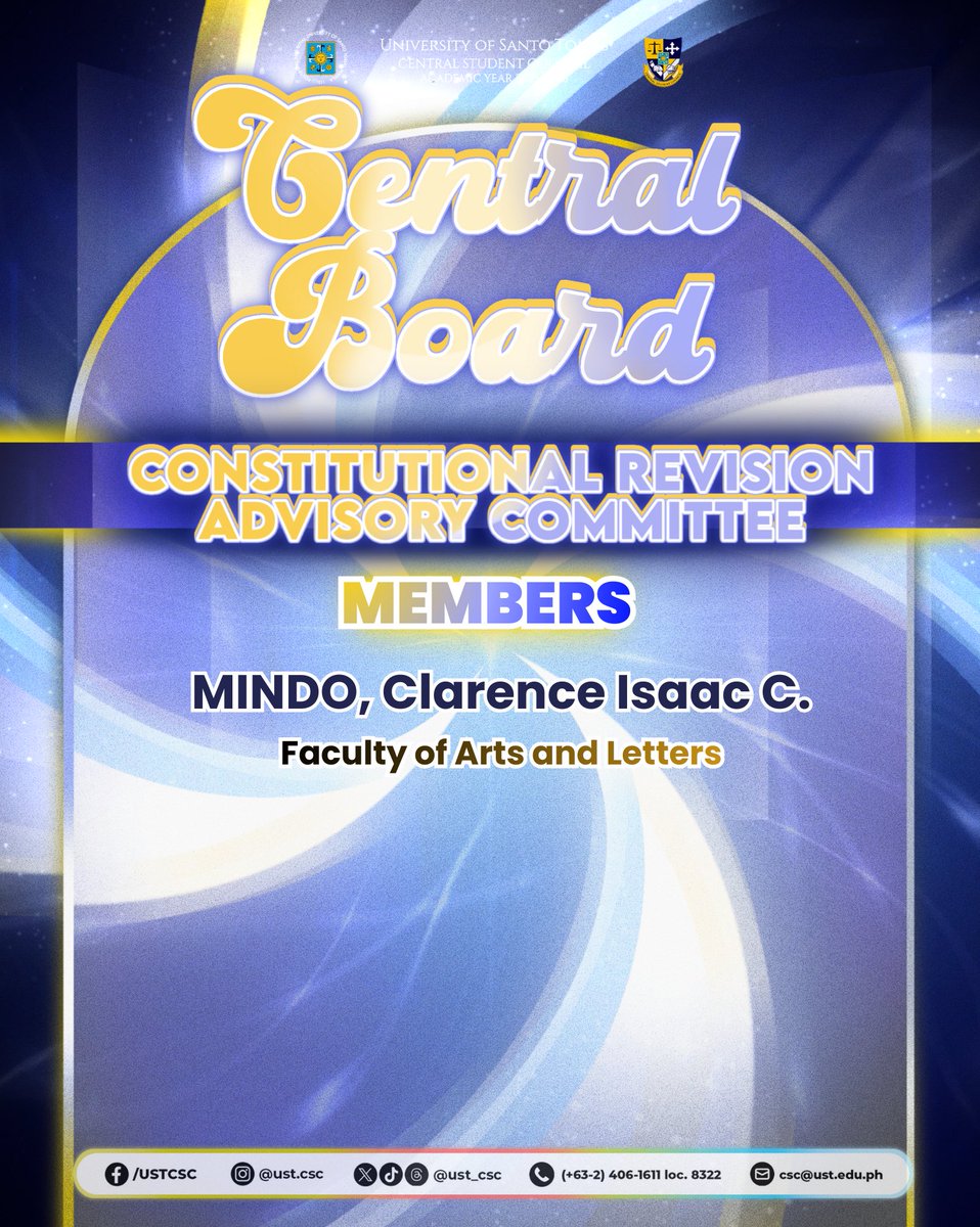 ust_csc's tweet image. Here’s to new faces, new experiences, and a year full of collaboration. 

#ForgingTheFuture
#TigerHunt3
#CSC2526

Board by: Liya Angco
Caption by: Nitya Aku