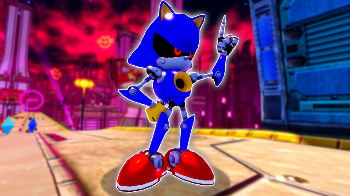 Did you unlock Metal Sonic in his return event last week 🤖? Or did you already have Metal Sonic unlocked 🤔? 

#SonicSpeedSimulator #Roblox