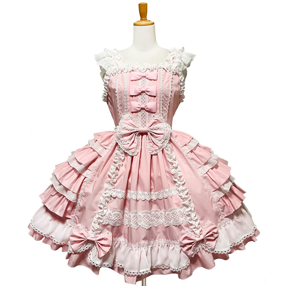 AND ROMEO ジャンパースカート AND ROMEO アンドロミオ モノトーン ジャンパースカート