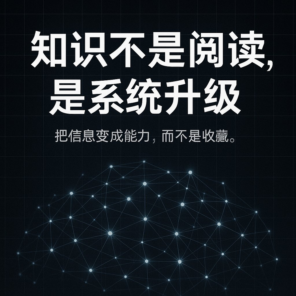 BrainQuestor's tweet image. 🧵 知识不是阅读，是系统升级

为什么你读了很多书，却还是没有变厉害？

不是知识没用，是你把知识当成止痛片，而不是操作系统。

大多数人读书是为了感觉“自己在成长”。
真正厉害的人读书，是为了改变决策、行动、结果。

想让知识变成能力，你需要这 4 步👇

① 先问问题，再读书…