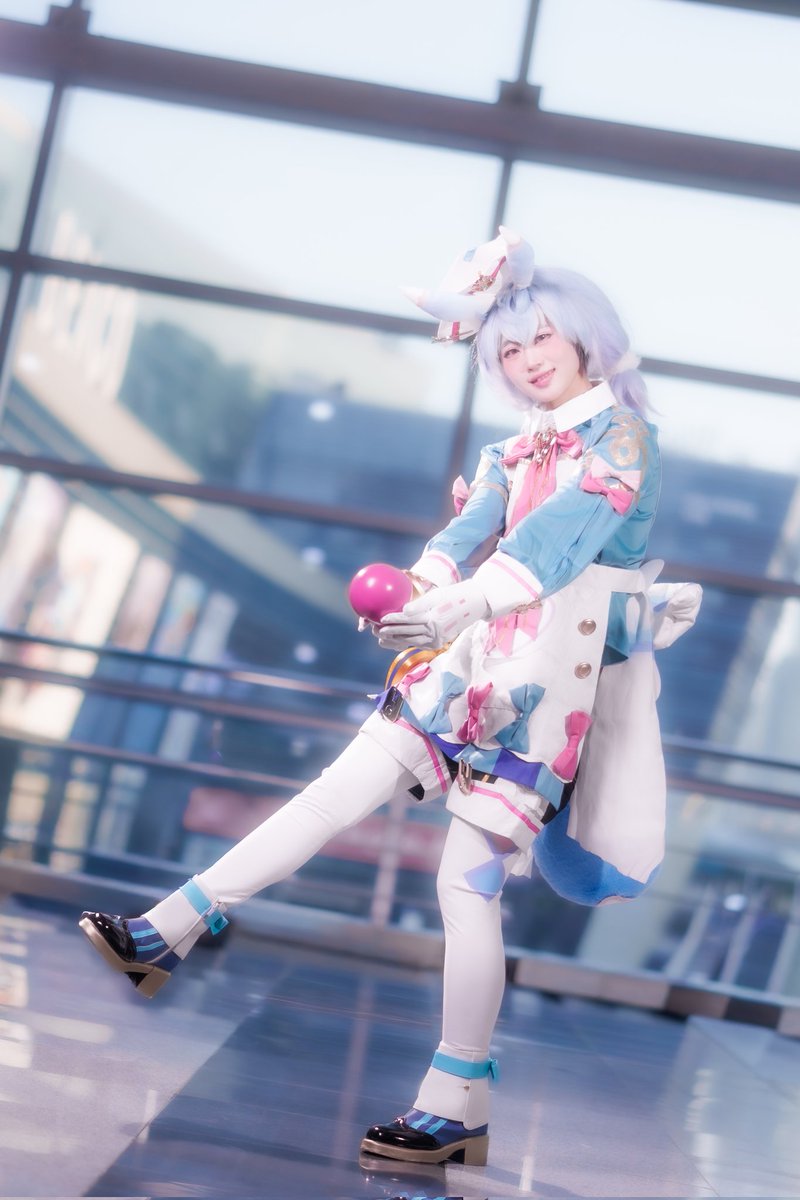 Me_m6518's tweet image. 2025년 지스타 금요일
원신 - 용의 딸의 화려한 변신 • 시그윈 💉

📸: 미지님 @ShiroiMomiji
#GenshinImpact #Sigewinne #cosplay #原神 #希格雯