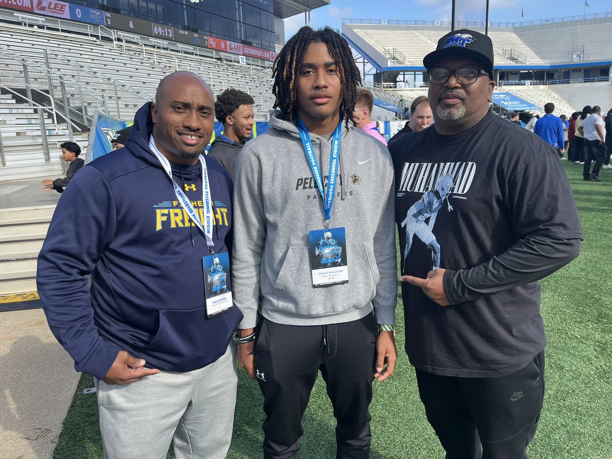 had an amazing time at middle tennessee can’t wait to be back <a href="/MTFB_Recruiting/">Middle Tennessee Football Recruiting</a> <a href="/LandanYount/">Landan Yount</a> <a href="/nickbgentry/">✨🏈 “COACH G”Nick Gentry🏈✨</a> <a href="/PellCityFTBL/">Pell City Football</a> <a href="/CoachMullis3/">Jordan Mullis</a> <a href="/AL6AFootball/">Alabama6AFootball</a> <a href="/DownSouthFb1/">Down South</a> <a href="/CoachJRoss_/">Coach Jae Ross, USAW</a>