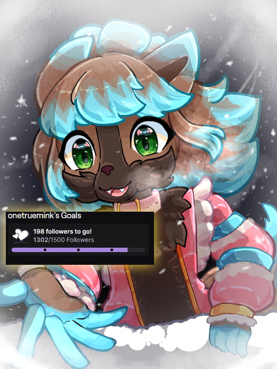 🎉 On Wednesday I managed to hit 1300 followers, which was my end goal for this year! 🎉

I genuinely cannot believe I've been able to see so much love and support over the past year and going forward, I hope to prove that I'm worthy of the support that has been graciously given!