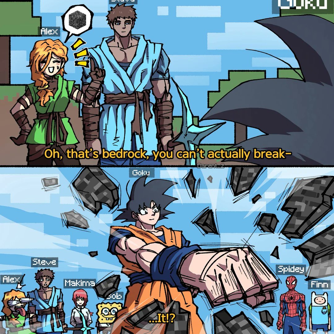 MinecraftMeme07's tweet image. Artist