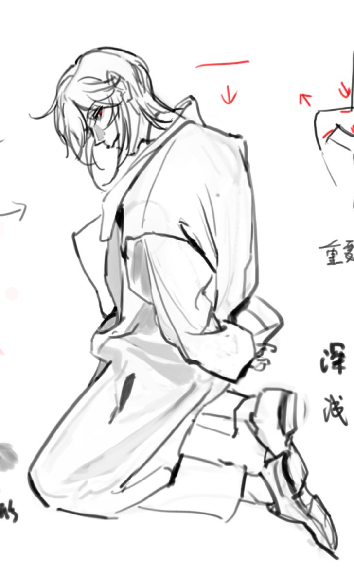 Recent sketch again😌 AW🥰and Irene&William🤗 #YUUMORI #憂モリ