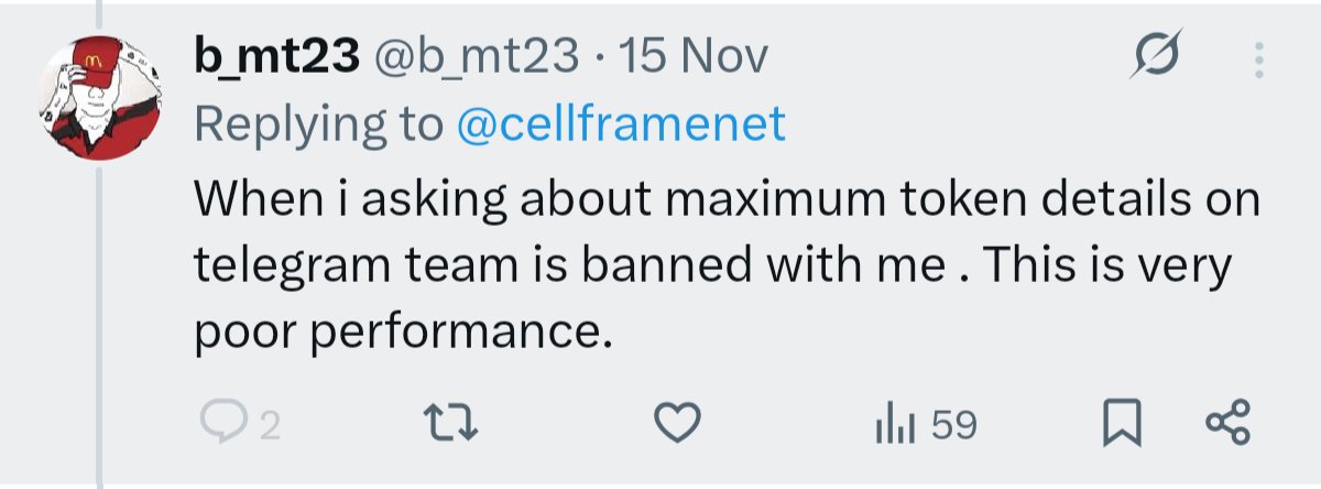 b_mt23's tweet image. After comment @cellframenet  block with me on X &amp;amp; Telegram.
 $CELL!