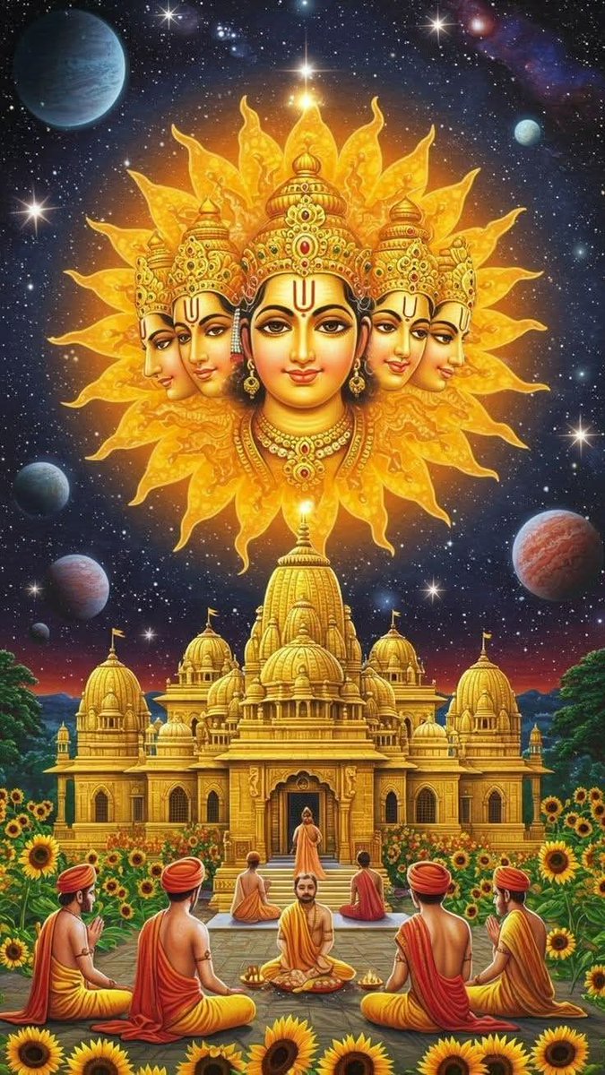 itzmishragirl's tweet image. सृष्टि को जीवन देने वाली दिव्य ज्योति…
सूर्य देव के प्रातः दर्शन मन, कर्म और आत्मा-तीनों को पवित्र कर देते हैं,
उनकी प्रथम किरण जैसे ही स्पर्श करती है,
भाग्य के द्वार स्वयं खुलने लगते हैं।

🌞 जय सूर्य नारायण 🌞
ॐ श्री सूर्य देवाय नमः 🙏🌺