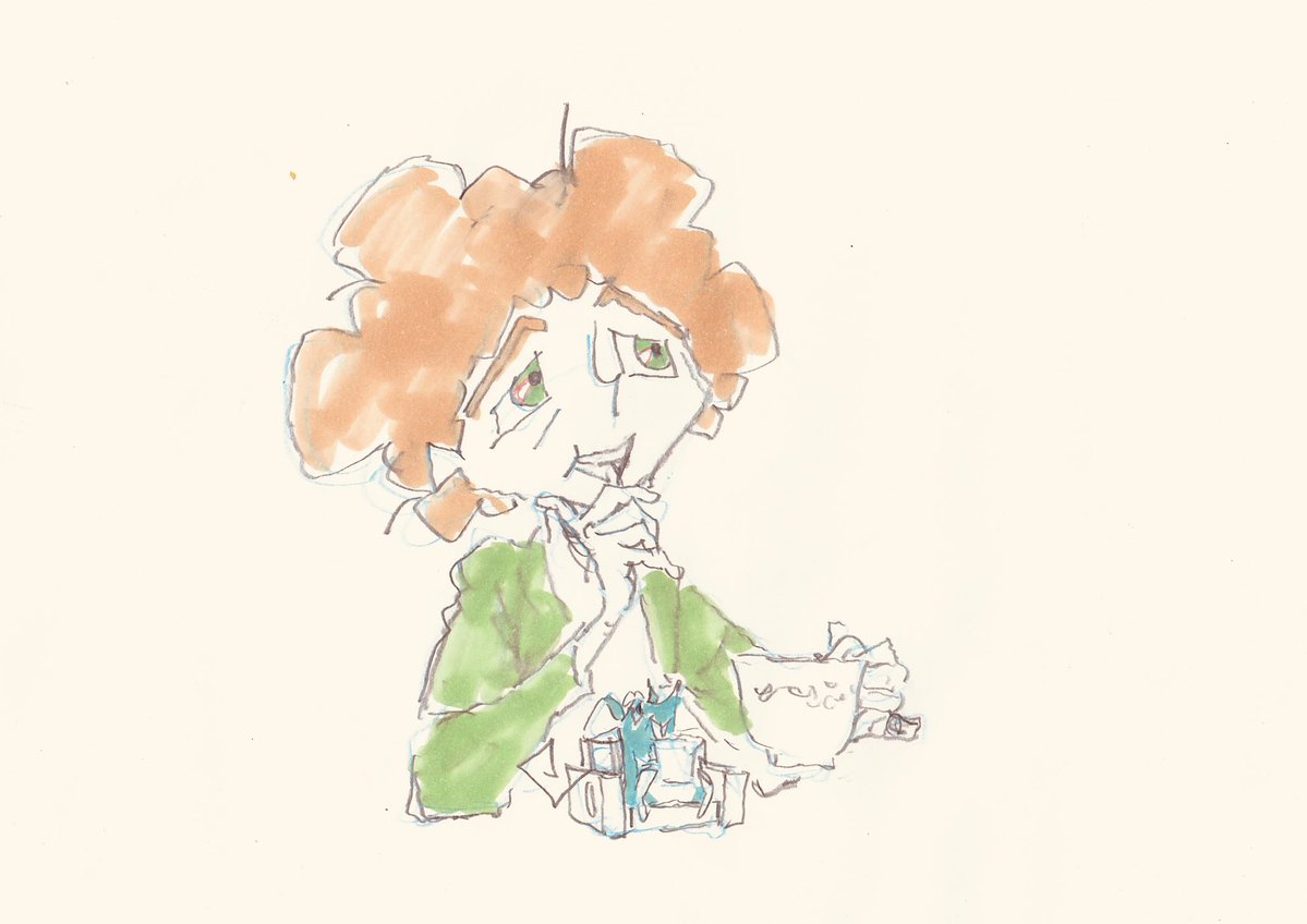 ねぇシエロどんなお礼がいいだろうか？
そうだねジュゼッペ　まずはありがとうと伝えてるのがいいんじゃないかな
#トリツカレ男