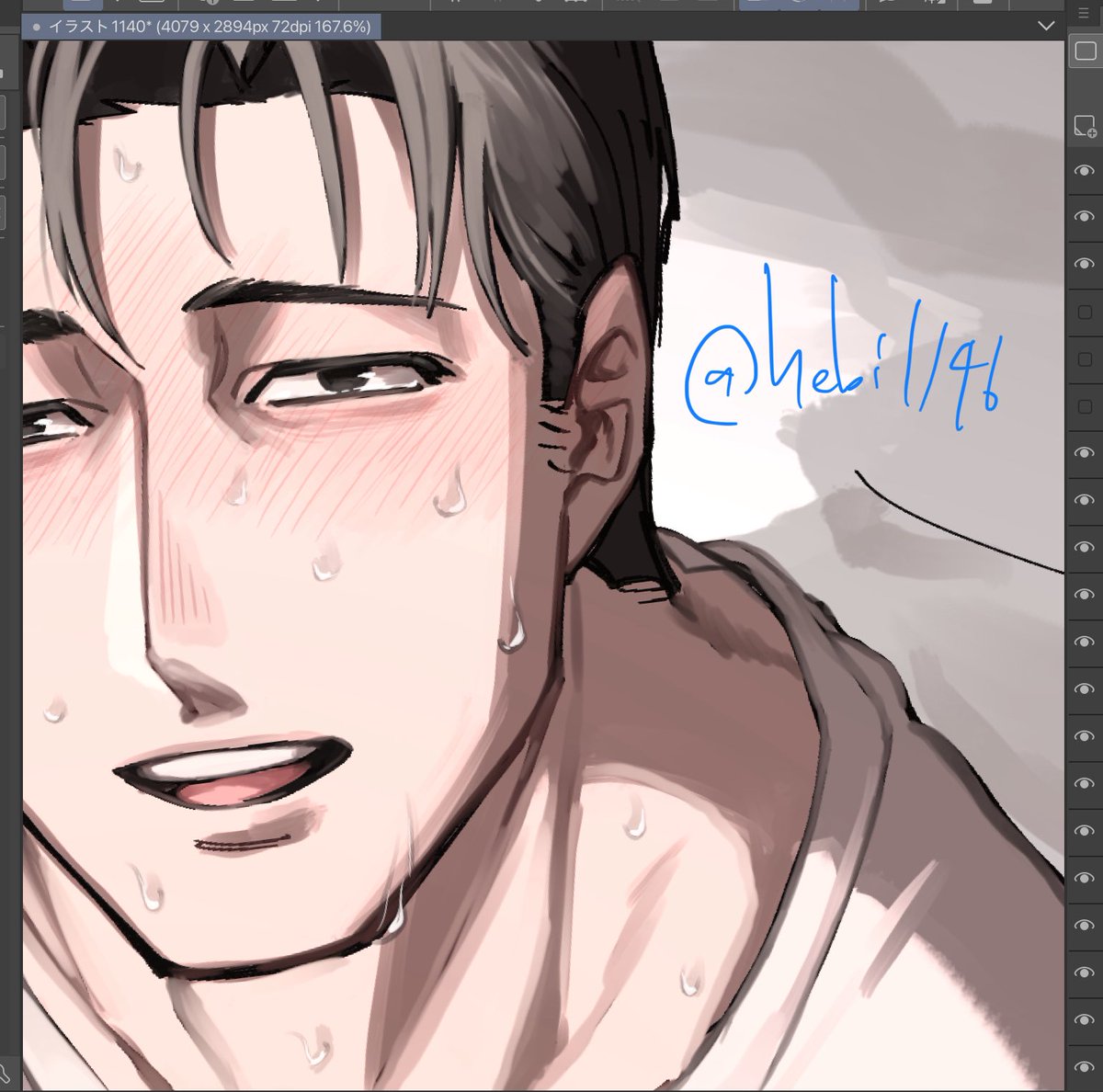 hebi1146's tweet image. 表紙進捗
今日の夕方ごろ、うまく進めばサンプル公開とアンケート設置できそう