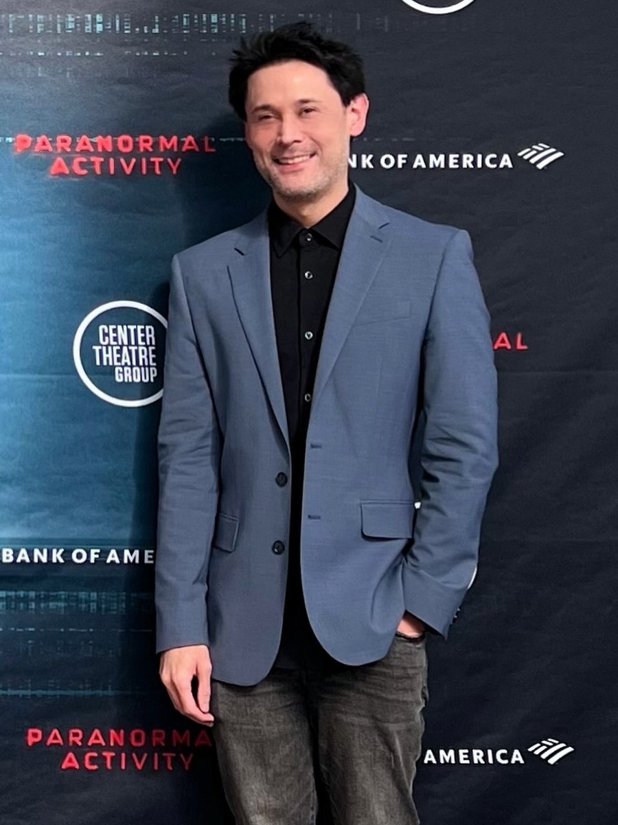 🎭 Had a great, spooky time watching the theatre production of PARANORMAL ACTIVITY at the Ahmanson Theatre!

#theatre #miguellopezdeleon