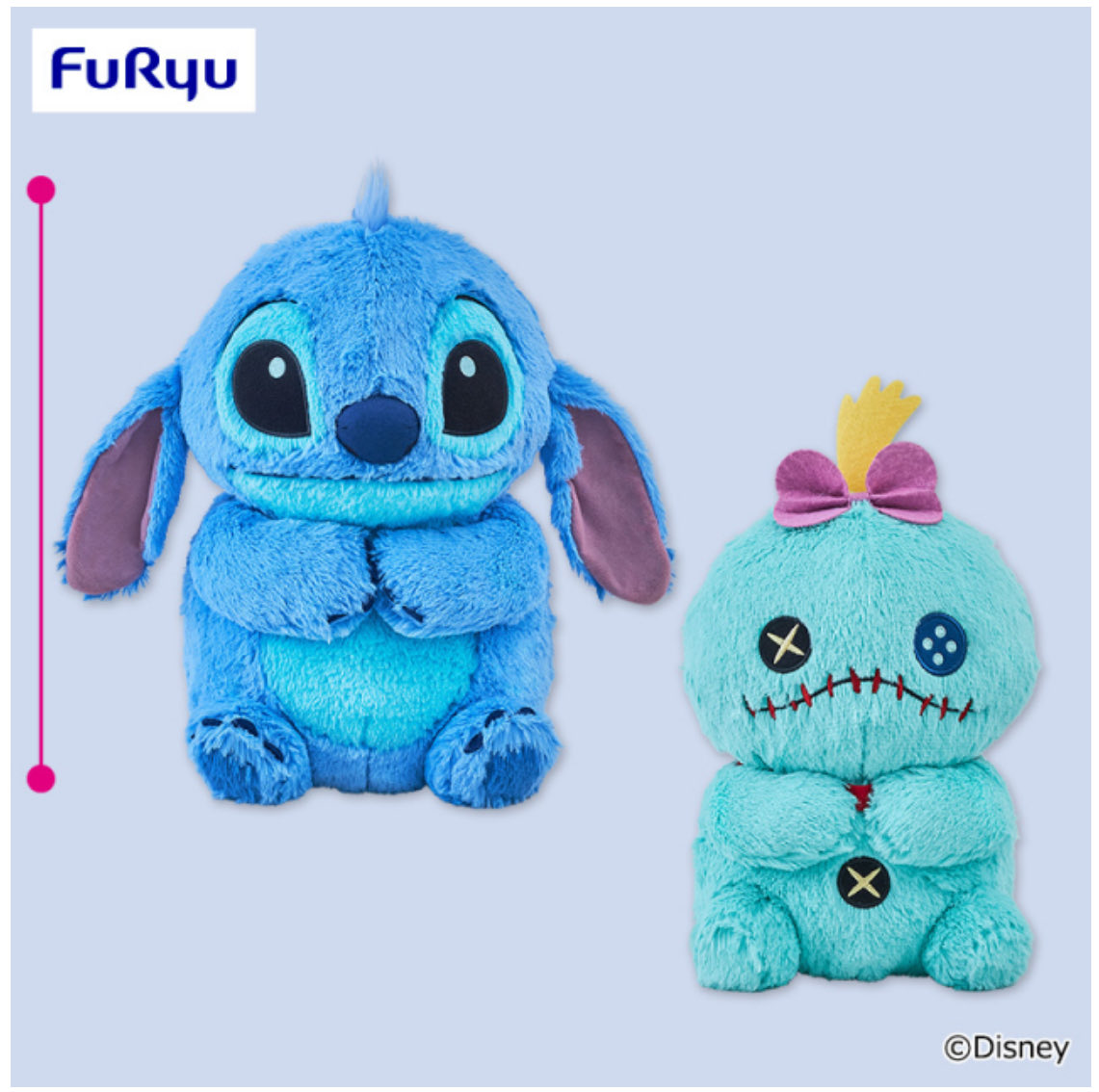 ディズニー スティッチ ぽってりおすわり 超BIGぬいぐるみ 登場ଘ