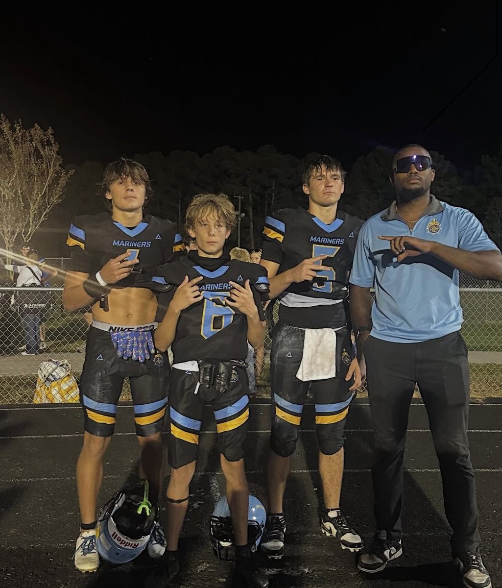 I am overly grateful for the time, effort, and opportunity my coaches have given me in my time at East Carteret. Thank you for making me who I am today. I owe more than I can give to Coach Frazier and Coach Lockhart. (I will not miss conditioning) Thank you for it all!