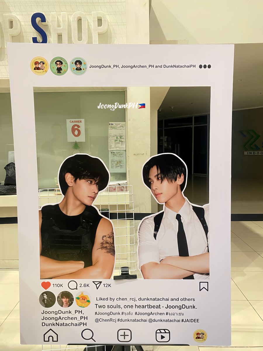 JoongDunk_PH's tweet image. Come visit our booth 😍 and snap a photo with our JoongDunk frame📸

#JoongDunk #จุงดัง