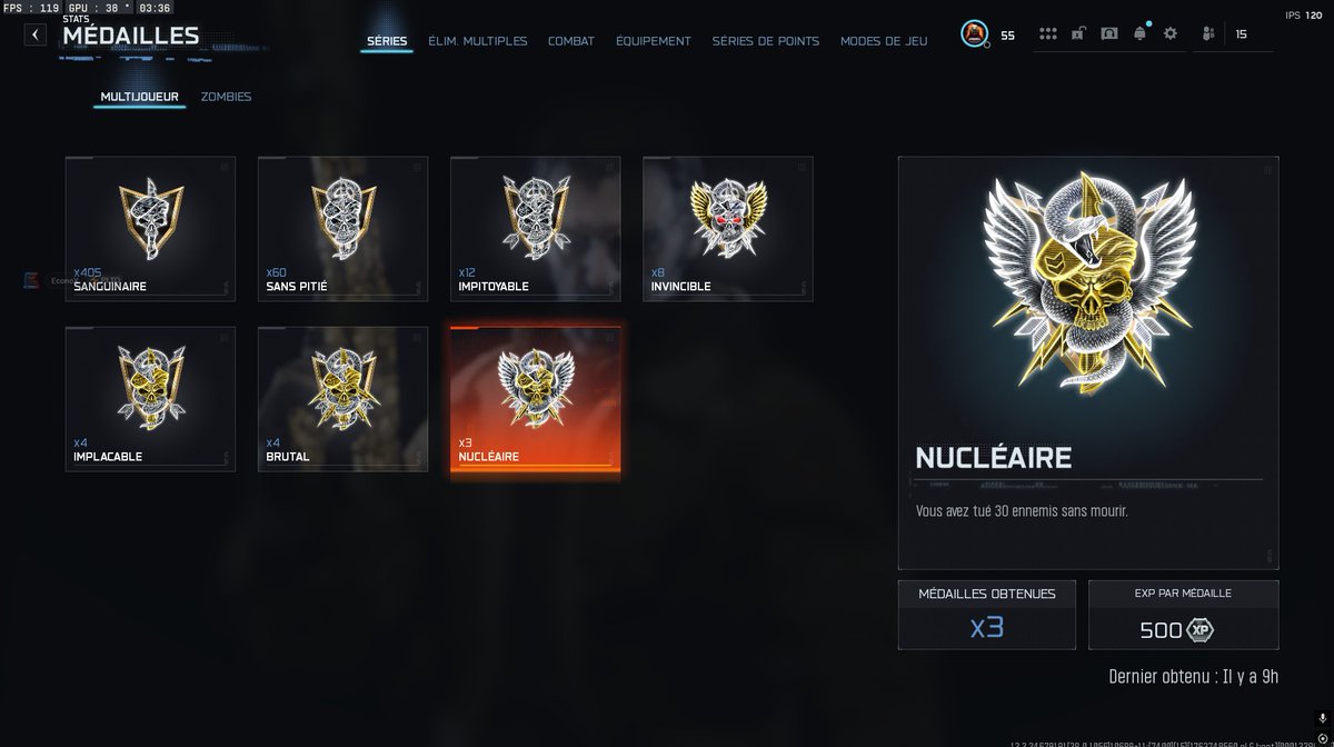 boost gold camo couteaux/pompes + nucléaires terminés. 

venez dm ou sur discord si ça vous intéresse, nucléaire à 10€ ici 😄