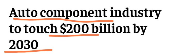 Alexsambai1's tweet image. ✅India’s Auto-Ancillary Boom is MASSIVE: Credit-The Economic Times 

15 Stocks to get benefit 🔥🔥

✅Bookmark it

1. Lumax Auto Technologies
2. Banco Products
3. Uno Minda
4. Suprajit Engineering
5. Belrise Industries
6. Fiem Industries
7. Bharat Seats
8.Pricol
9.R Auto