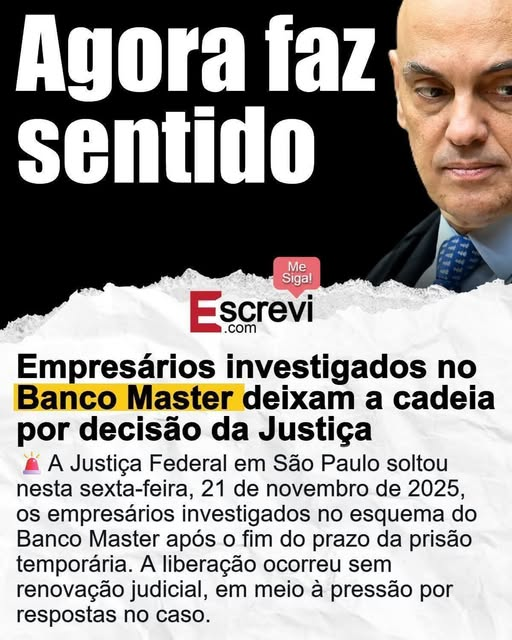 zfabrogmailcom's tweet image. FALEI QUE A  PRISÃO DO PRESIDENTE ERA PARA TIRAR O FOCO DO BANCO MASTER.
