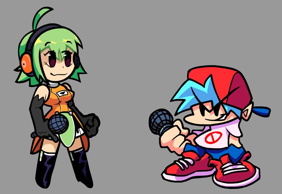 ZeuzMoons's tweet image. fl chan del juegito fnf