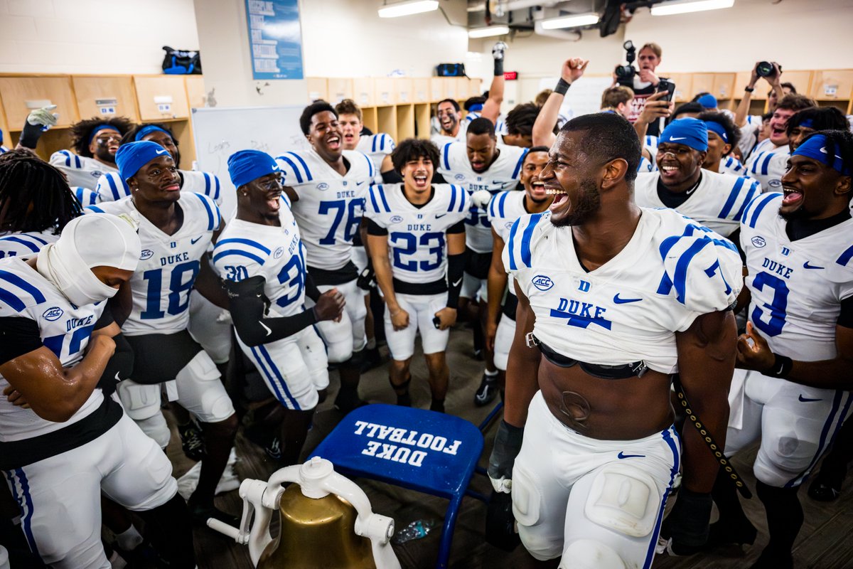 DukeFOOTBALL's tweet photo. Goodnight, Duke nation 😈

We're on to Wake Forest https://t.co/Wua4vtvt0b