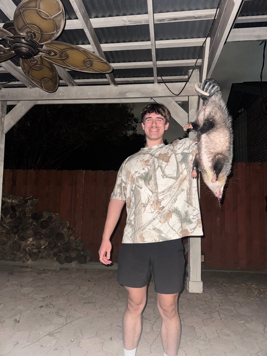 mdloyd01's tweet image. My son the other night in Texas. It&apos;s a relocation program.