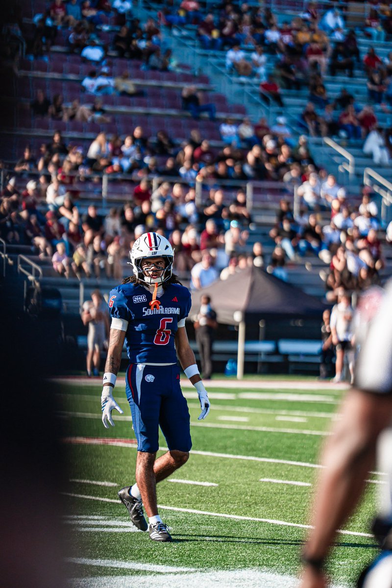 nehemiah904's tweet image. #1 @SouthAlabamaFB for the Most Pass Breakups in a Single season #AGTG