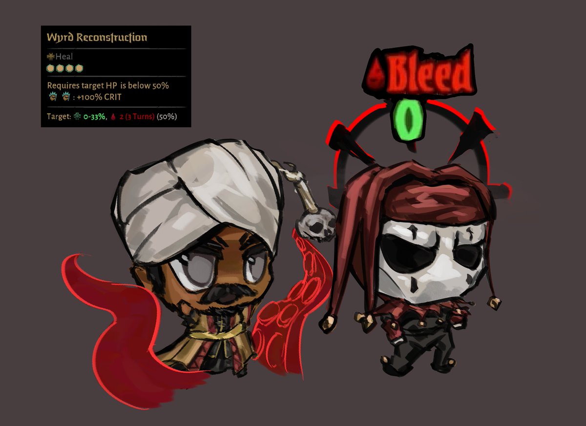 sfinanceintern's tweet image. occultist healing moments in darkest dungeon 2

#DarkestDungeon2