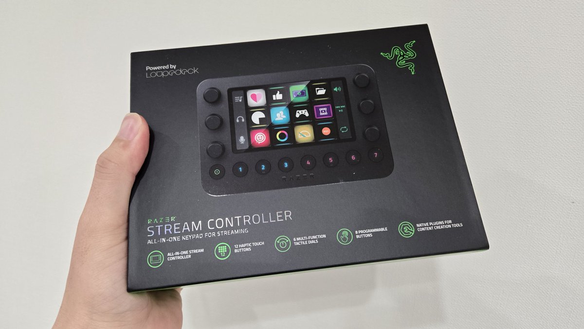 ほぼ未使用 razer Stream Controller