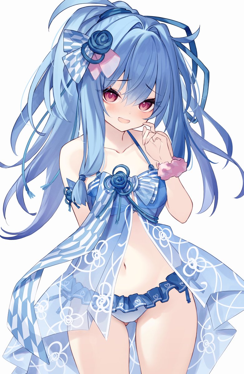 svrth_891's tweet photo. 鬼斬水着衣装の葵ちゃん https://t.co/BVGBx1wOAM