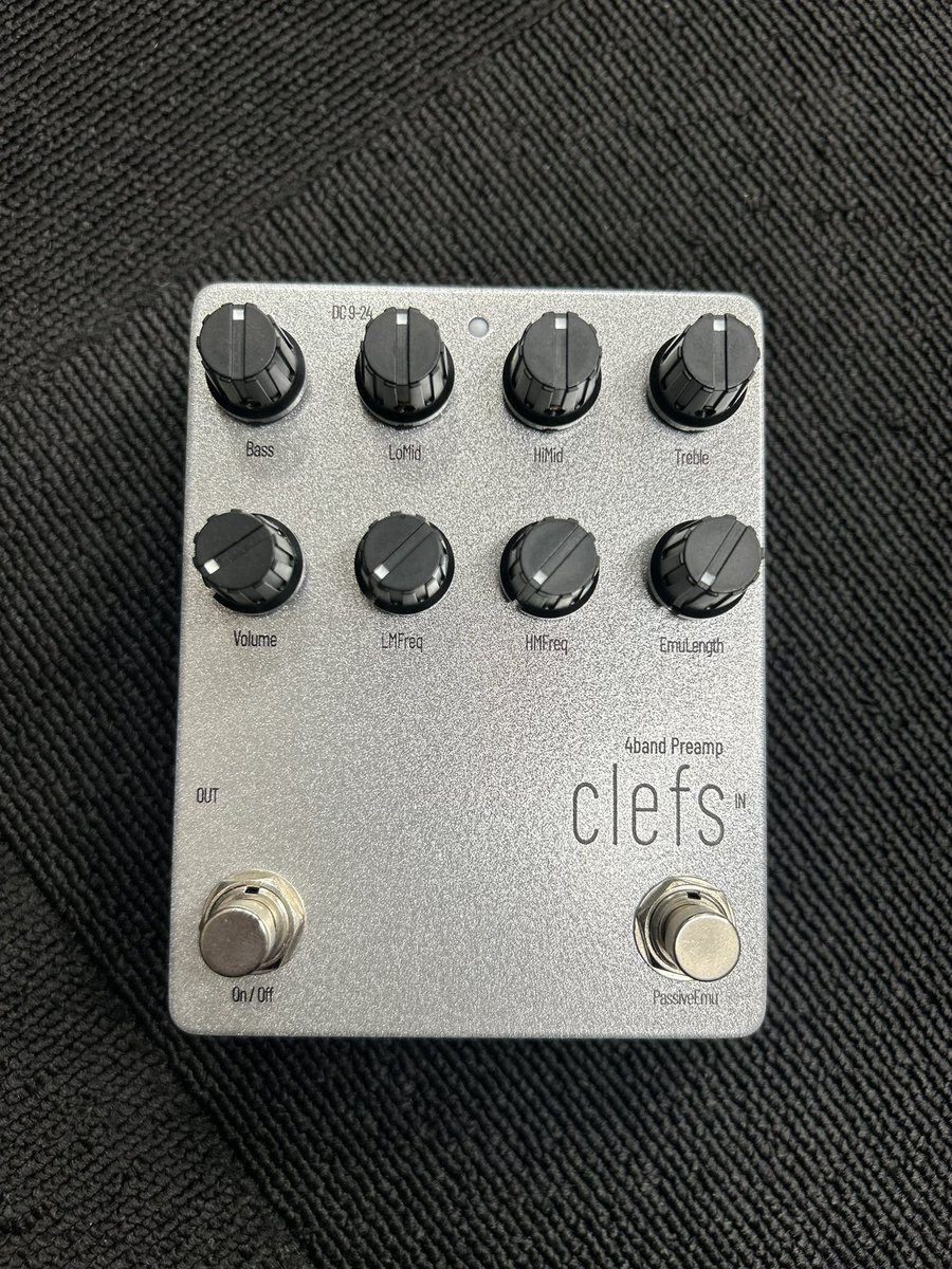 Clefs / #1 Preamp Ver.2.0 コントロールの機能を見ただけで「これ絶対