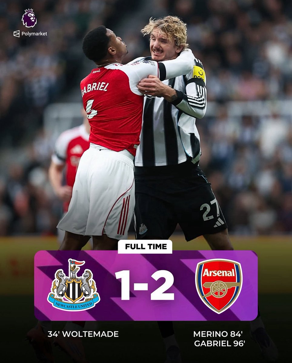 With_Abass's tweet photo. There’s a reason most teams struggle at St. James’ Park. Somehow, Arsenal didn’t get the memo. 🤷‍♂️🔴⚔️ https://t.co/2CoZWOWMSf