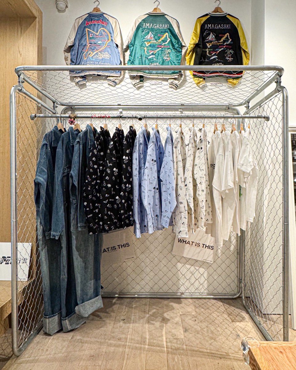 浜田雅功展 SAPEurとのコラボグッズ【総柄シリーズ】が入荷しており