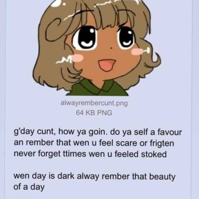 Tetcherson's tweet image. australia mentioned