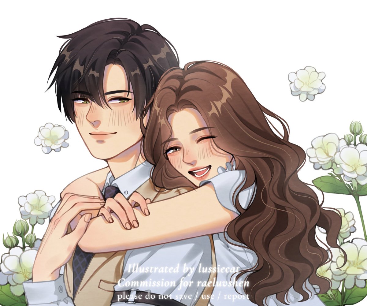 raeluvshen's tweet image. 🍐: &quot;𝘏𝘢𝘱𝘱𝘪𝘯𝘦𝘴𝘴 𝘪𝘴 𝘺𝘰𝘶 𝘩𝘰𝘭𝘥𝘪𝘯𝘨 𝘮𝘦 𝘭𝘪𝘬𝘦 𝘵𝘩𝘪𝘴&quot;🫂🤍

Art © lussiecat 
commissioned by me

#Zayne #LoveandDeepspace #ZayRae